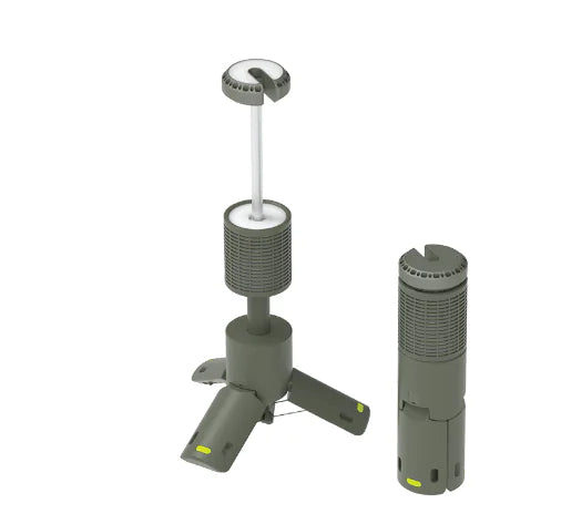 Portable Waterproof Telescopic Camping Lantern with Stand