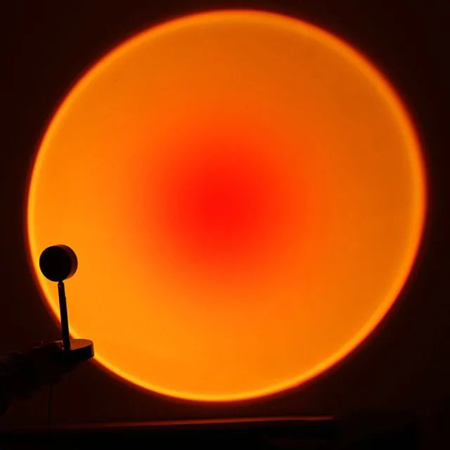 Remote Control Sunset RGB Lamp